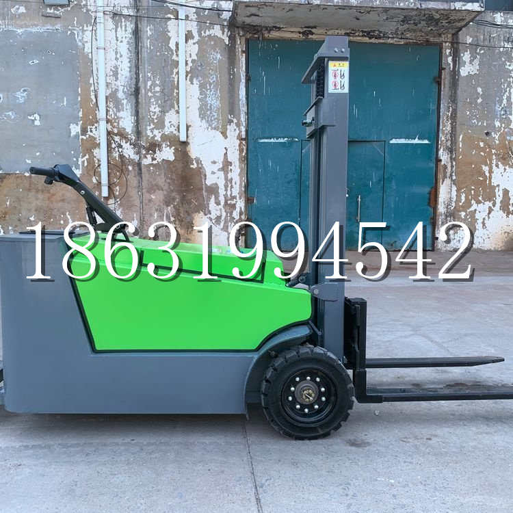 澧县小型电动叉车1吨2吨步行站驾式电瓶堆高充电装卸车液压升降车铲车
